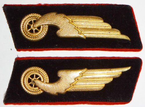 Reichsbahn 1935/36 Pattern Officials Collar Tabs