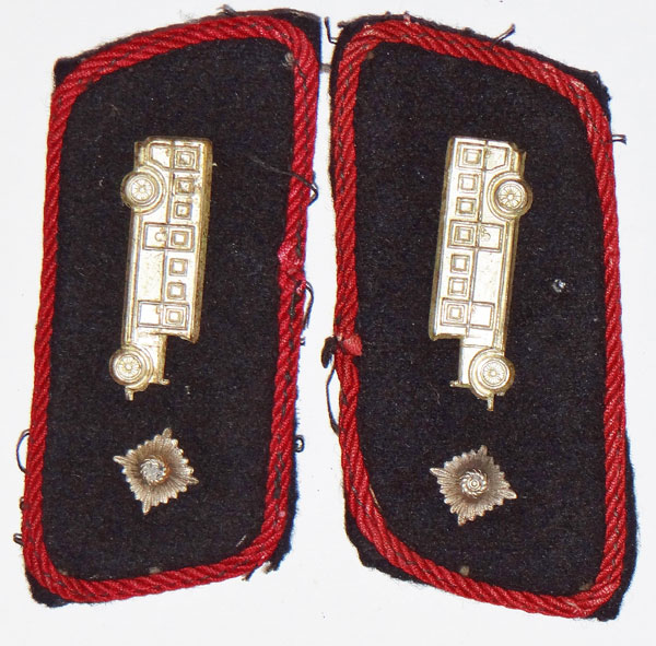 Reichsbahn Pre War Collar Tabs