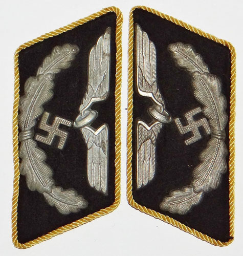 Reichsbahn Officials Collar Tabs for Pay Grades 7 & 6