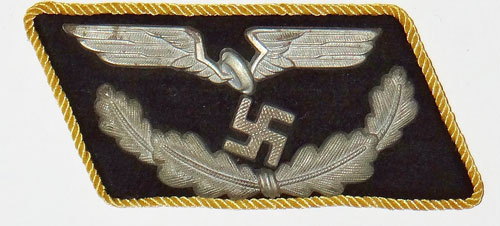 Reichsbahn Officials Collar Tabs for Pay Grades 7 & 6