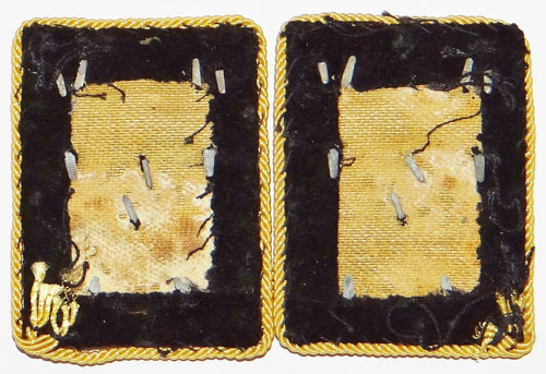 Reichsbahn Officials Collar Tabs for Pay Grades 7 & 6