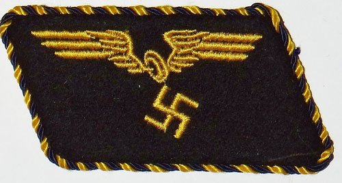 Reichsbahn Officials Collar Tabs for Pay Grades 17a thru 12