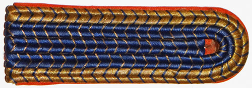 Reichsbahn Official Shoulder Board for Pay Grades 15 thru 14