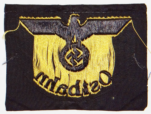 Reichsbahn Sleeve Eagle with "Ostbahn"