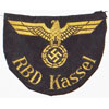 "RBD Kassel" Reichsbahn Sleeve Insignia