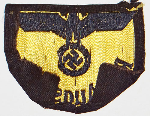 "RBD Augsburg" Reichsbahn Sleeve Insignia