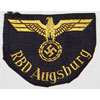 "RBD Augsburg" Reichsbahn Sleeve Insignia