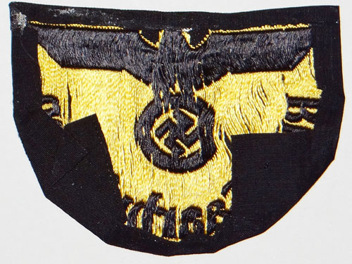 "RBD Saarbrucken" Reichsbahn Sleeve Insignia