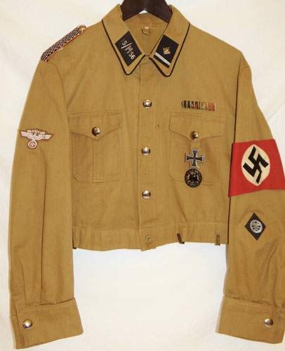 NSKK Oberscharfuhrer Motorsturm 15/Motorstandarte 56 (Sudwest) Brown Shirt