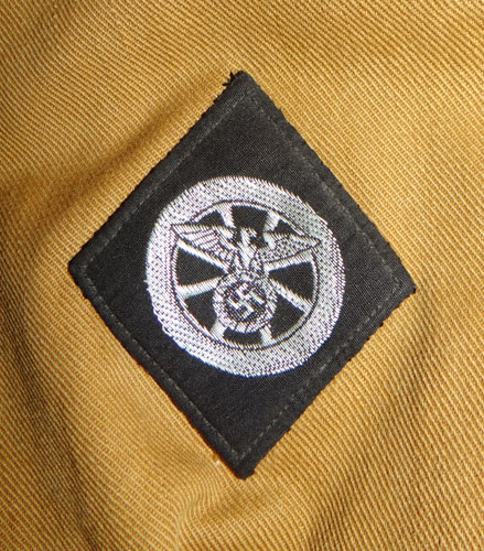 NSKK Oberscharfuhrer Motorsturm 15/Motorstandarte 56 (Sudwest) Brown Shirt