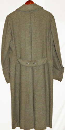 German WW II Army NCO/EM Overcoat - German WWII Uniforms - Jessen's ...