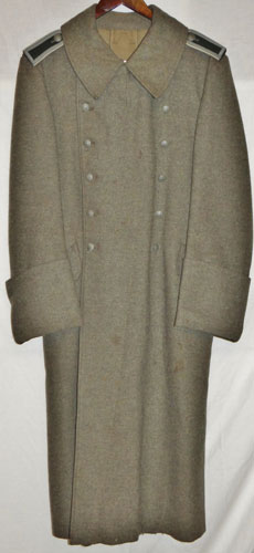 German WW II Army NCO/EM Overcoat