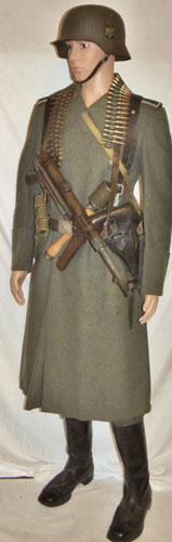 German WW II Army NCO/EM Overcoat