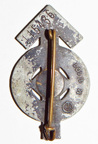 Hitler Youth "IRON" Proficiency Badge