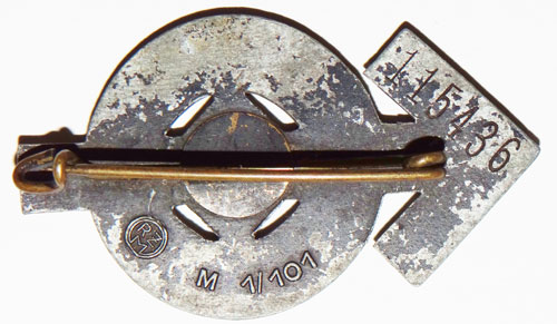 Hitler Youth "IRON" Proficiency Badge