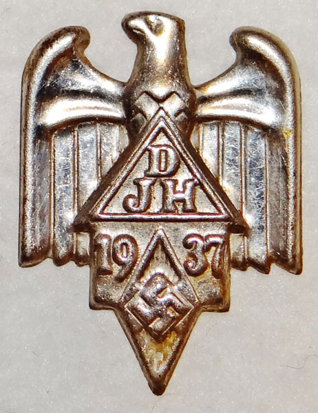 1937 German Youth Hostels Day Badge