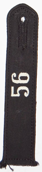 DJ Shoulder Board with Jungbann Number 56