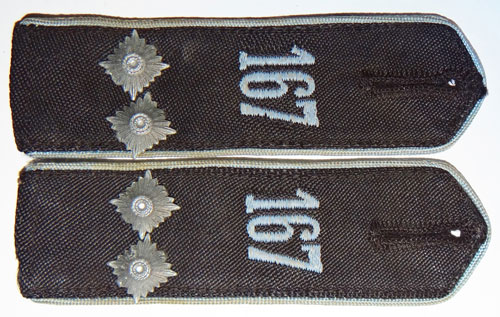 Hj Flieger 1938 Pattern Shoulder Boards