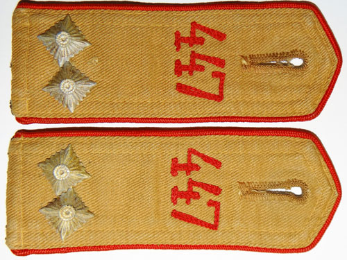 Hj 1933/38 Pattern Oberbann 1 Shoulder Boards