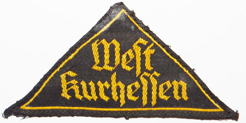 HJ/Dj "West Kurhessen" District Triangle