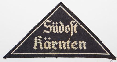 BDM "Sudost Karnten" District Triangle