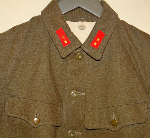 Japanese WW II Army Wool Winter Tunic