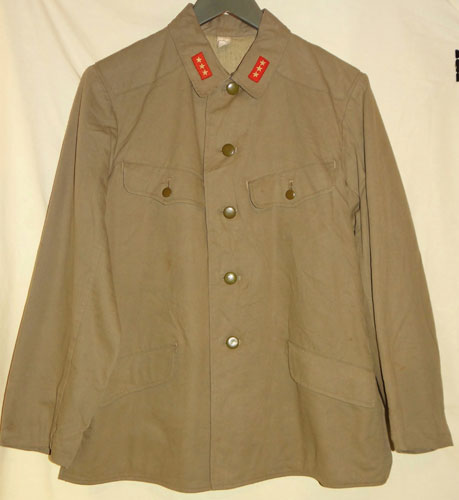 Japanese WW II Army Summer Tunic