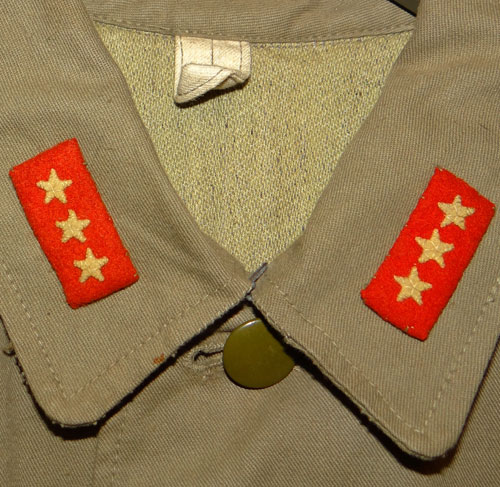 Japanese WW II Army Summer Tunic