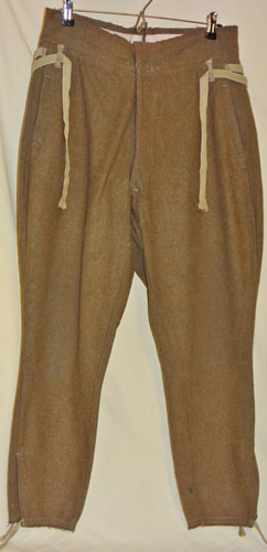 WW II Type 98 Japanese Wool Trousers