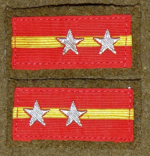 WW II Japanese Army Sergeant Collar Tabs