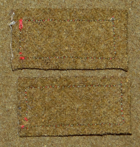 WW II Japanese Army Sergeant Collar Tabs