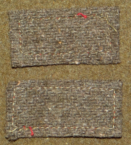 WW II Japanese Army 1st Class Private Collar Tabs