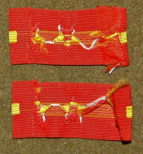 WW II Japanese Army Sergeant Collar Tabs