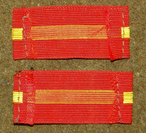 WW II Japanese Army Lance Corporal Collar Tabs