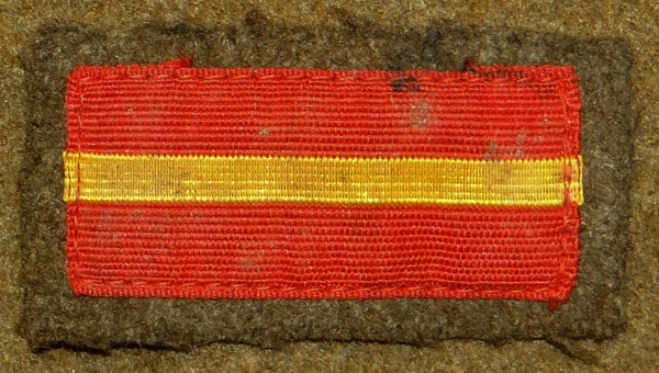 WW II Japanese Army Lance Corporal Collar Tab