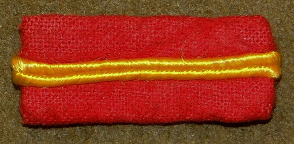 WW II Japanese Army Lance Corporal Collar Tab