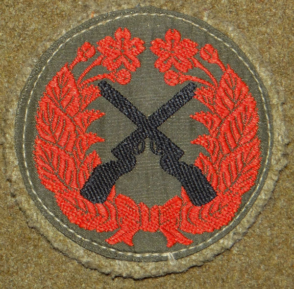 WW II Japanese Army Marksman Cloth Badge