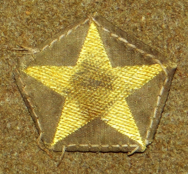 WW II Japanese Army Field Cap Star