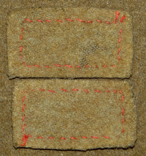 WW II Japanese Army 1st Class Private Collar Tabs