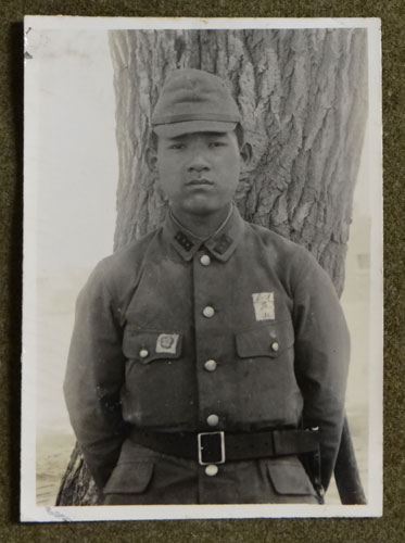 WW II Japanese Army Soldier Photo