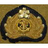 Japanese Navy WW II Officer Visor Hat Wreath