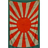 Japanese WW II Silk Rising Sun Flag