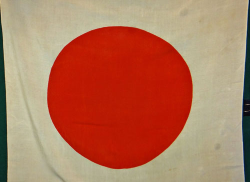 WW II Japanese Cotton Flag