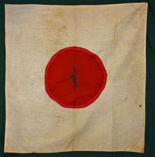 WW II Japanese Cotton Flag