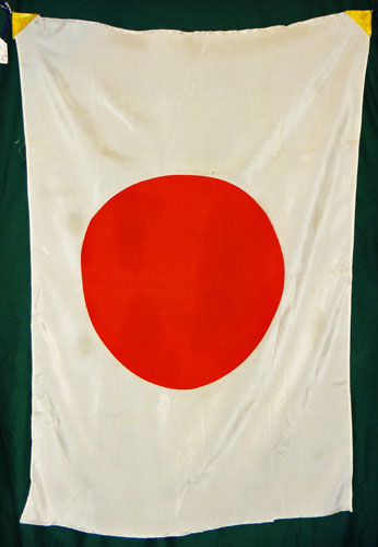 WW II Japanese Silk Flag