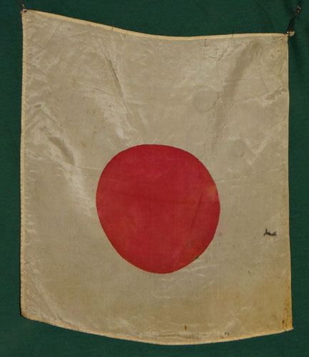 WW II Japanese Silk Flag