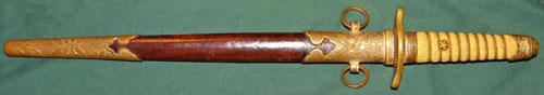 Japanese WW II Naval Dirk