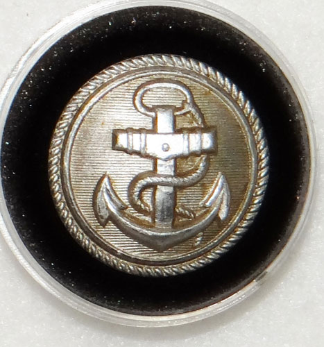 Kriegsmarine Administrative Officials Silver Tunic Button