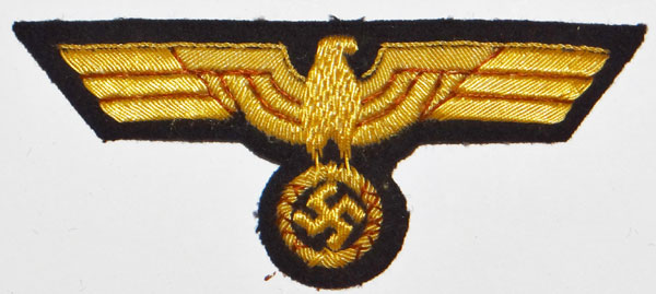 Kriegsmarine Officer & NCO Breast Eagle