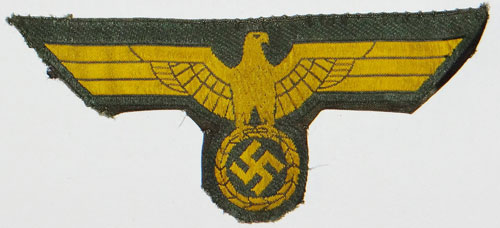 Coastal Artillery Kriegsmarine NCO/EM Breast Eagle